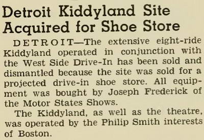 West Side Drive-In Theatre - Box Office Magazine June 1959 (newer photo)